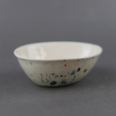 Paint Splatter Egg Shaped Bowl
