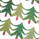 Christmas Trees Concertina Garland: No. 01