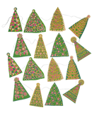 Midcentury Trees Sewn Garland: No.73