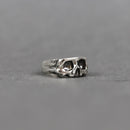 Sliced Skull Ring