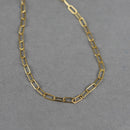 Gold Chunky Chain Link Necklace