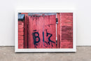 Mahtab Hussain: B12 Painted on Fence