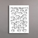 Drink Too Much Tea Notebook A5