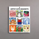 Artsy Cats Magnets