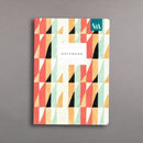 Playful Geometrics Series No.2: Red Prism Notebook