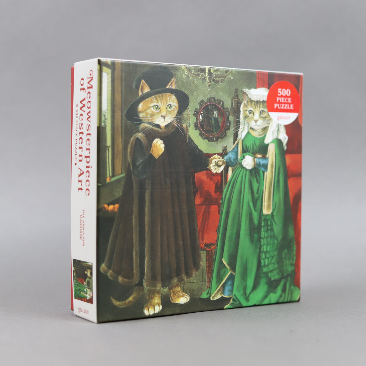 The Arnolfini Marriage Meowsterpiece Puzzle