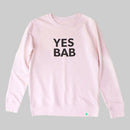 Yes Bab Pink Sweater Adult & Children