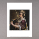 Self Portrait as Saint Catherine of Alexandria Print