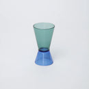 Duo Tone Cocktail Jigger: Teal Blue