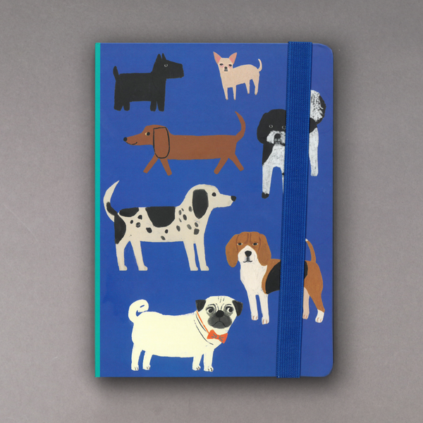 Blue Dogs A5 Hardback Journal