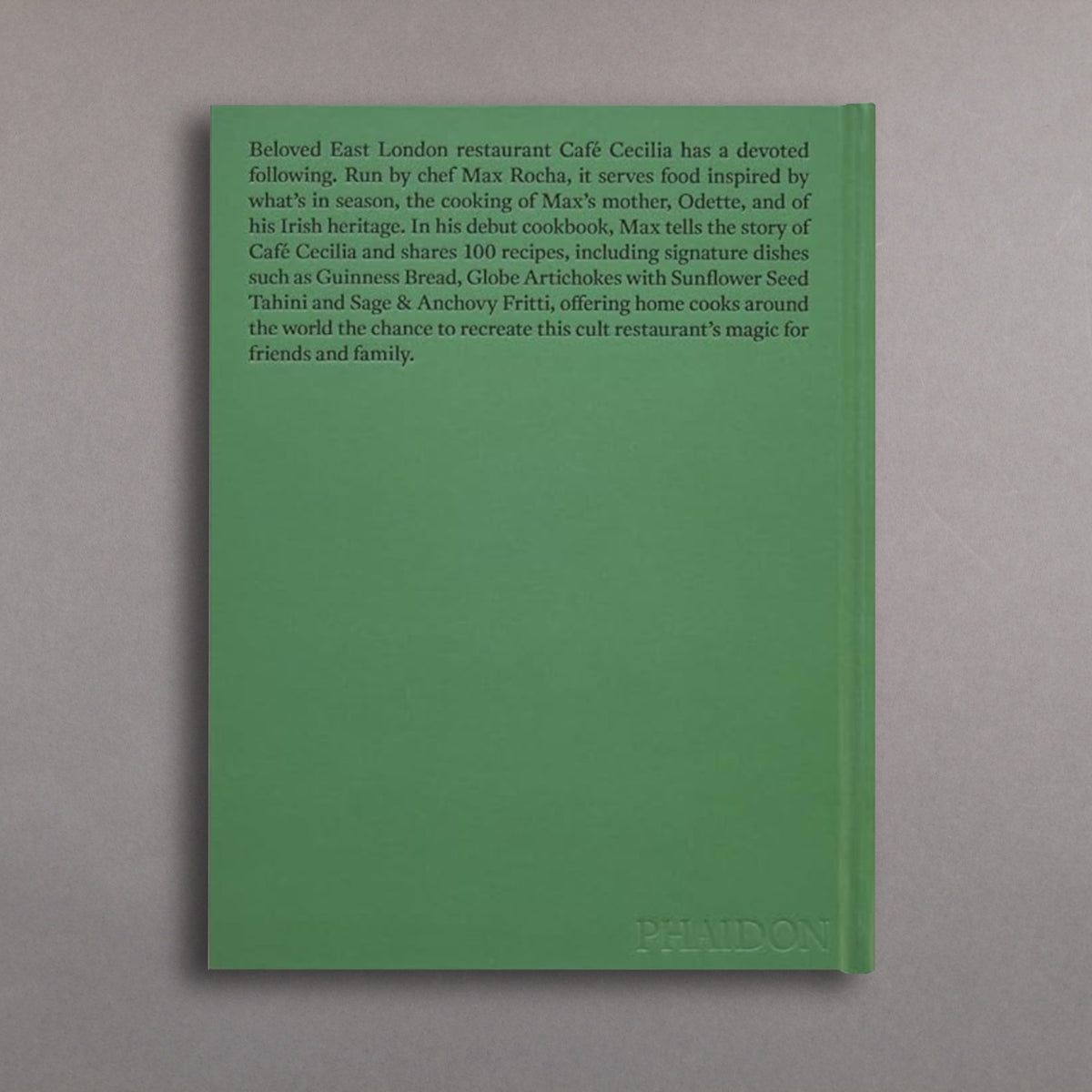 Cafe Cecilia Cook Book