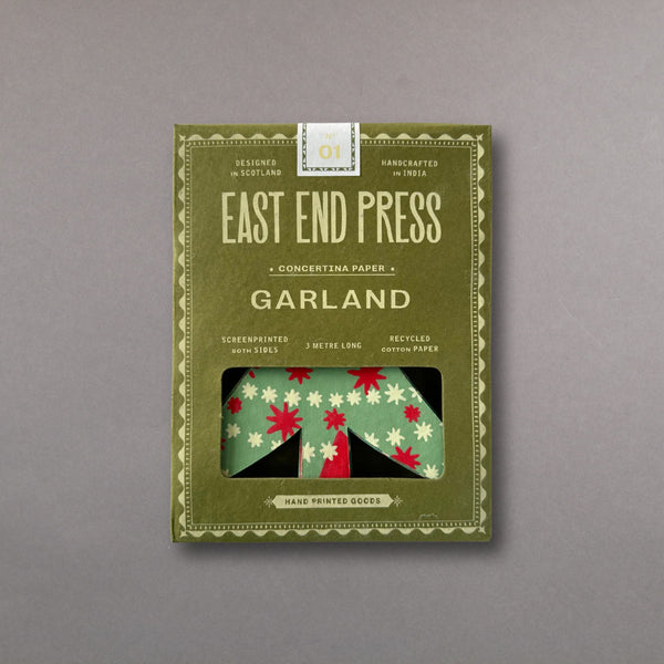 Christmas Trees Concertina Garland: No. 01