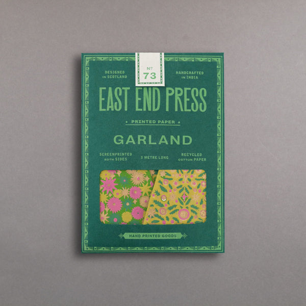 Midcentury Trees Sewn Garland: No.73