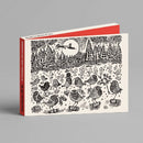 Edward Bawden 'Robin's Christmas Party', Christmas Card Pack of 10