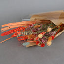 Orange Dried Flowers Bouquet