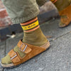 YES BAB olive sports sock