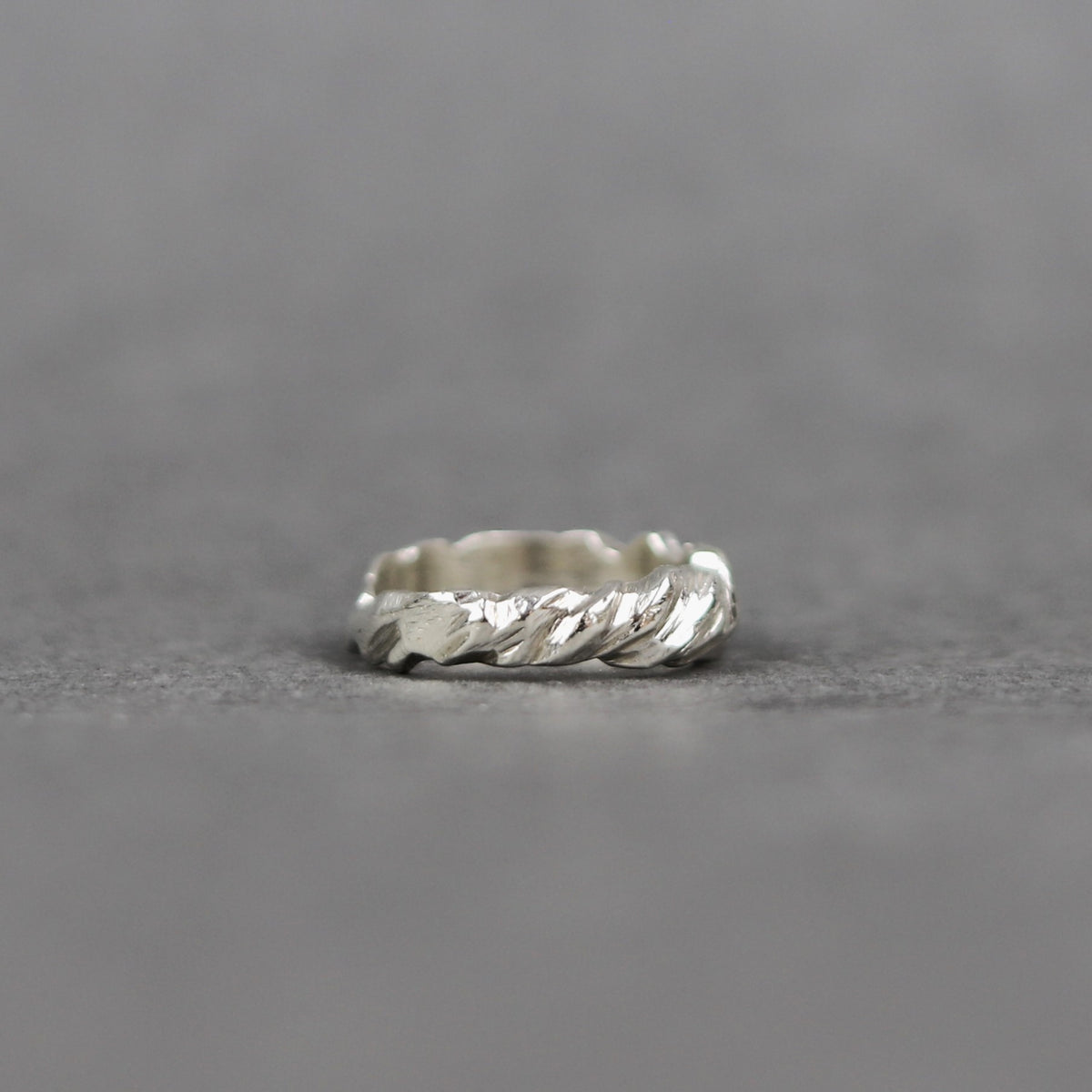 Carved Rugged Ring