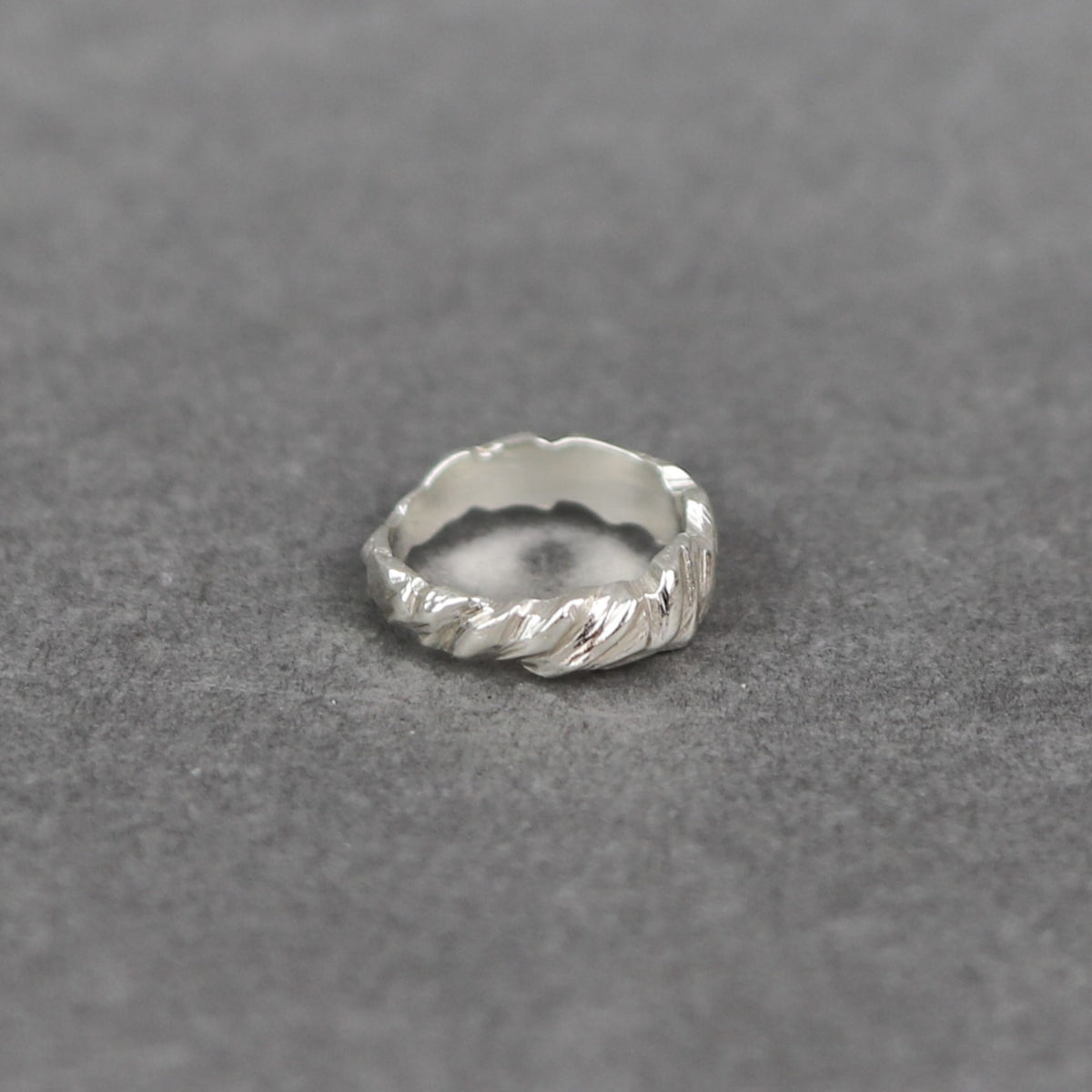 Carved Rugged Ring
