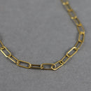 Gold Chunky Chain Link Necklace