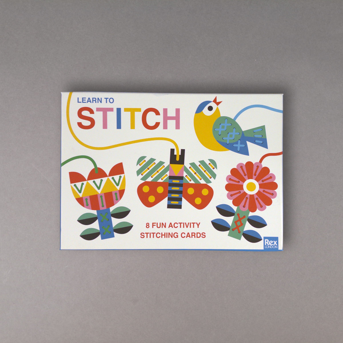 Cardboard Learn To Stitch Activity