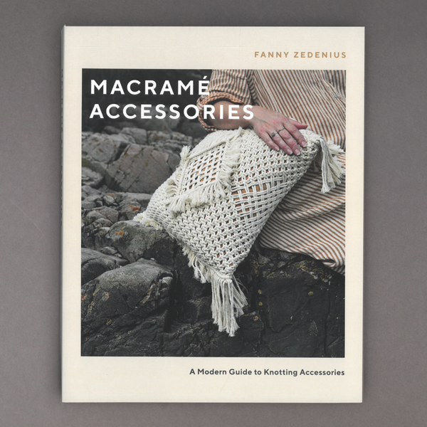 Macrame book by Fanny Zedenius