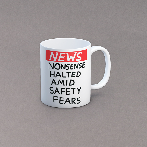 Mug News Nonsense By David Shrigley