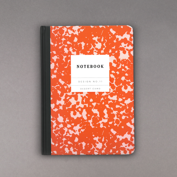 Design No.11 Desert Camo Hardback Notebook