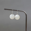 Mother of Pearl Large Earrings