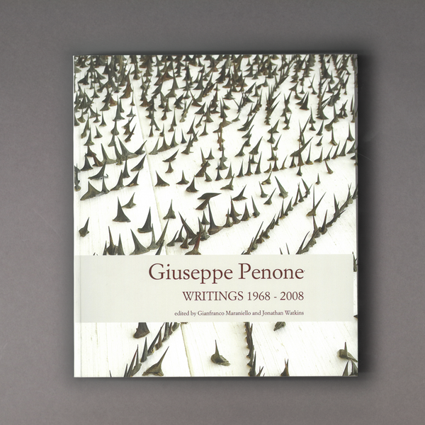 アート・デザイン・音楽 Giuseppe Penone Writings 1968-2008 PenoneCatalogue_600x600_crop_c