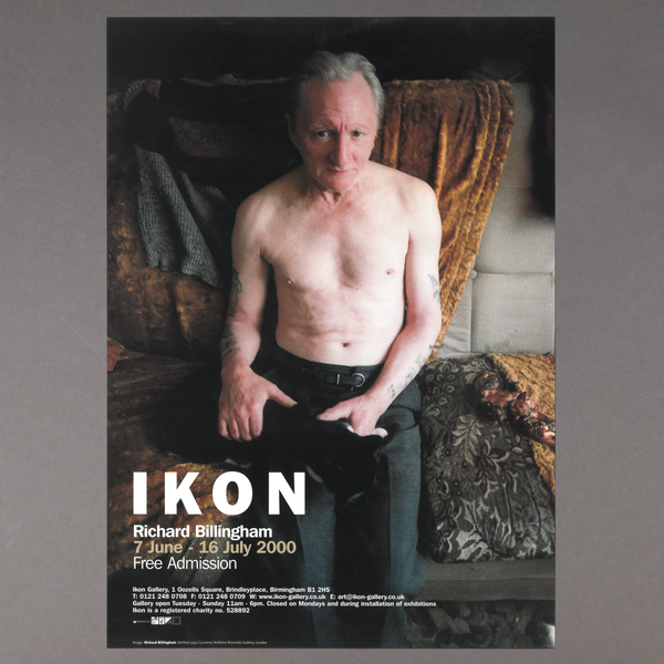 希少 Richard Billingham 写真集 Ikon Gallery Richard Billingham Archive Poster