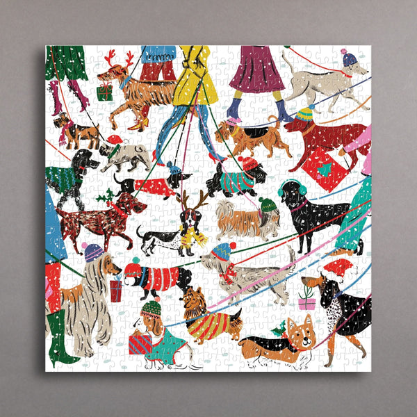 Winter Dogs Jigsaw
