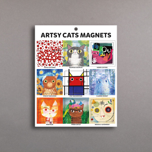 Artsy Cats Magnets