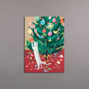 Roger Duvoisin 'Cat and Christmas Tree': Pack of 10 Christmas Cards