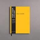 Yellow Fabric Daily Planner