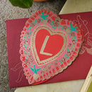 Love Concertina Greeting Card