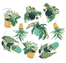 Houseplants Vertical Wall Hanging: No. 03