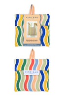 Medium Reusable Bag: Rainbow Waves