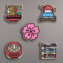 Daruma Wooden Pin