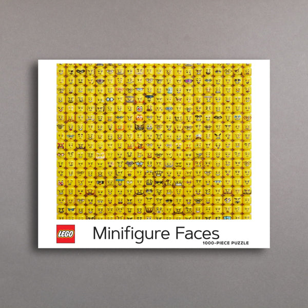 Minifigure Faces 1000-Piece Jigsaw Puzzle