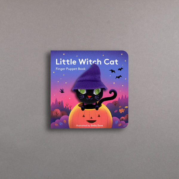 Little Witch Cat: Finger Puppet Book