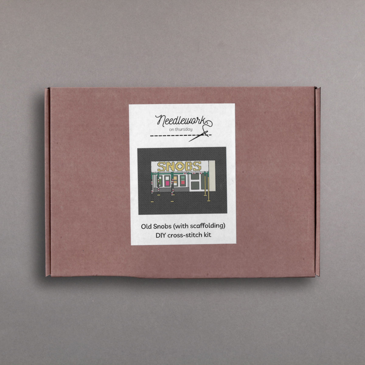 Old Snobs Birmingham cross-stitch kit