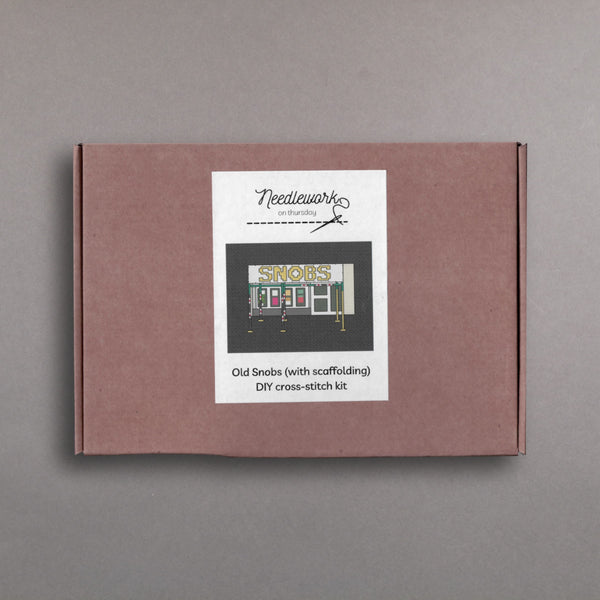 Old Snobs Birmingham cross-stitch kit