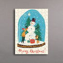 Snow Globe 130 Piece Jigsaw Puzzle Ornament