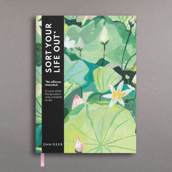 Water Lilies Daily Planner