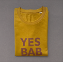 Yes Bab Ochre Adults Shirt