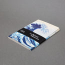 Hokusai Wave Stitched Notebook