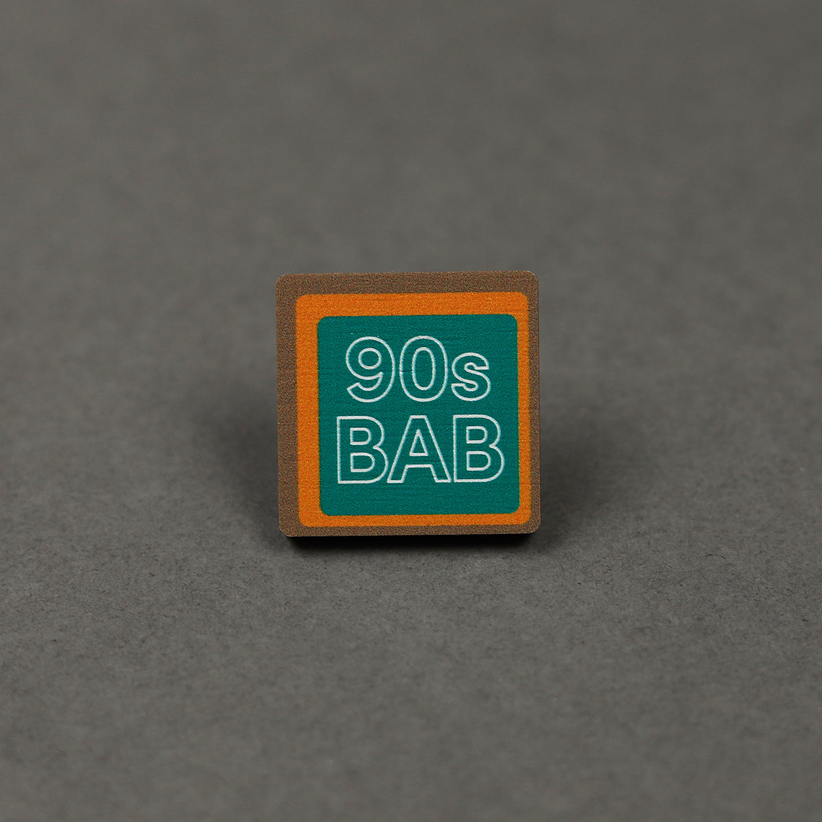 90s Bab Wood Pin