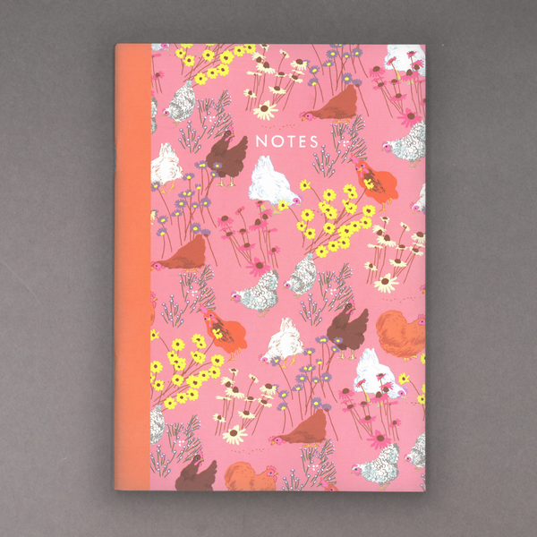 Pink Chicken Notebook