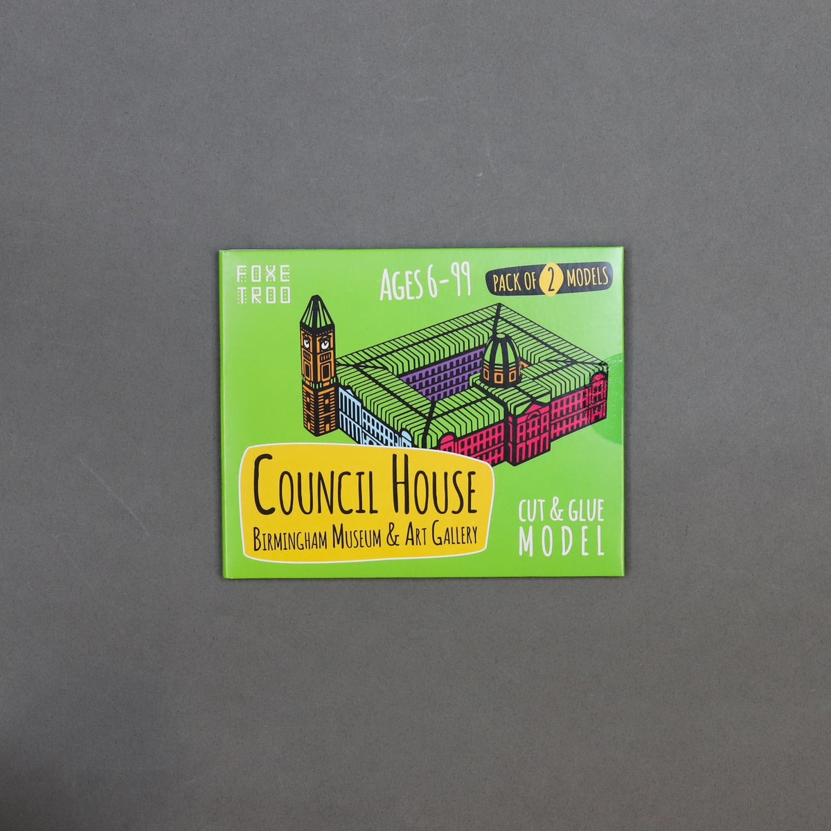 Council House Cut and Glue Model