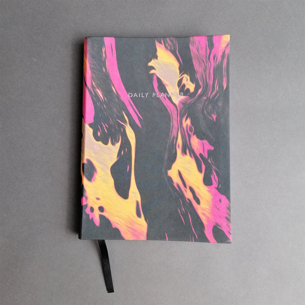 Pink Marble Daily Planner